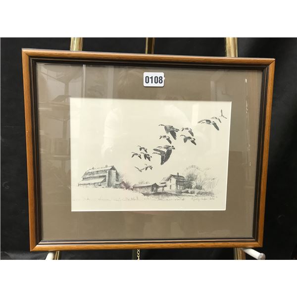 Terry Redlin – Migrating Honkers Sketch