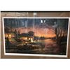 Image 1 : Terry Redlin – Total Comfort – That Very Special Time of the Day Ltd Edition Print