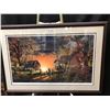 Image 1 : Terry Redlin – Morning Surprise – Tending to Morning Chores Down by the Pumphouse Ltd Edition Print