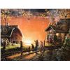 Image 2 : Terry Redlin – Morning Surprise – Tending to Morning Chores Down by the Pumphouse Ltd Edition Print