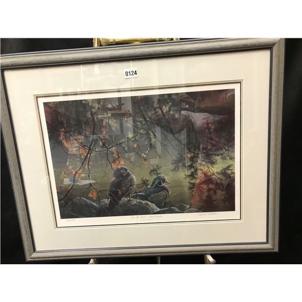 Robert Bateman – On the Pond – Wood Ducks Ltd Edition Print