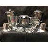 Image 1 : 2 Glass Mugs, Tea & Coffee Press