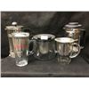 Image 4 : 2 Glass Mugs, Tea & Coffee Press