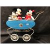 Image 2 : Vintage Baby Carriage with Disney Mickey & Minnie Mouse