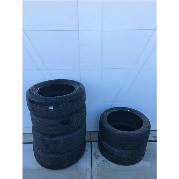 Four 215/60R16 Tires & Two P215/45R17 Tires