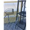 Image 1 : Metal Shoe Rack, Basket & Shelf
