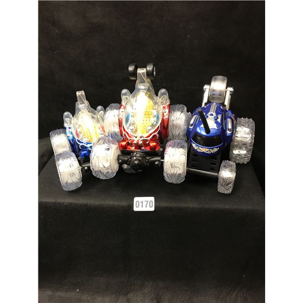 3 LED RC Cars