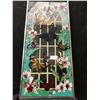 Image 3 : Butterfly Painted Glass Wall Hanging