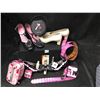 Image 3 : Pink/Black Tuk Shoes, Assorted Shoes, Belts, Makeup & Cases