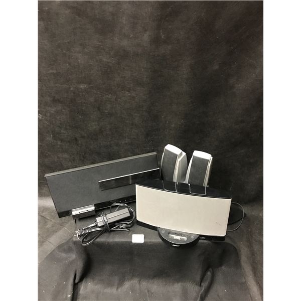 Various Speakers including MP3 Bose Speaker