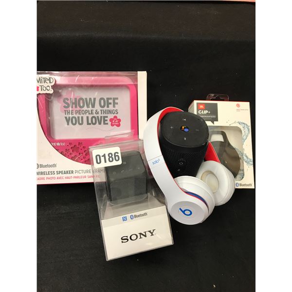 Sony Bluetooth Speakers, Solo3 Headphones, JBL Bluetooth Speaker & Pink Bluetooth speaker Picture Fr