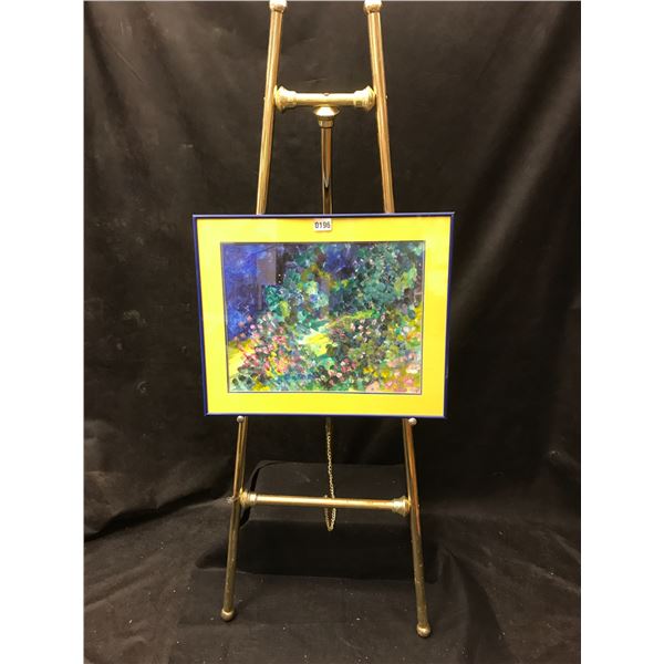 Original Framed Floral Painting