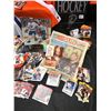 Image 3 : Oilers Flags & Hockey Cards