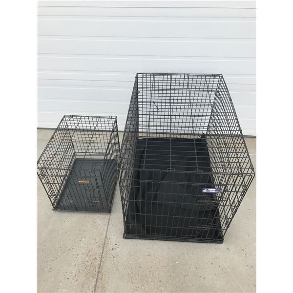 2 Petmate Cages (Small & Large)