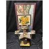 Image 1 : Birdhouse, Wood Triple Planter, Large Countryside Picture & Framed Sunflower Needlepoint