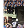 Image 2 : 1987 Edmonton Oilers Championship Poster, Wayne Gretzky Poster, Hockey Cards, Coin & Shot Glass