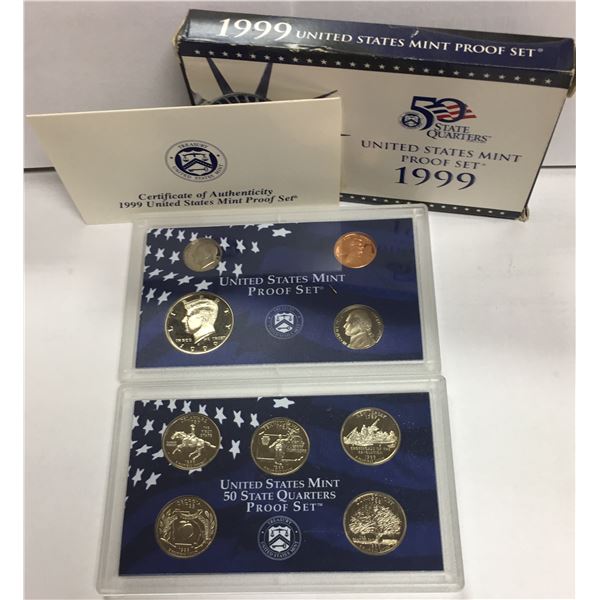 1999-S US Proof Set in Original Government Packaging