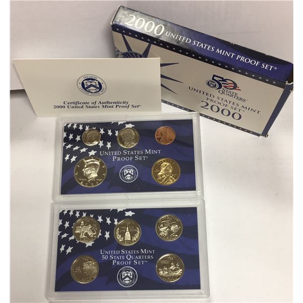 2000-S US Proof Set in Original Government Packaging