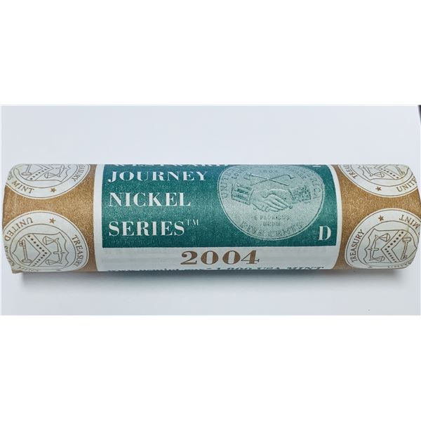 2004-D Peace Jefferson Nickels US Mint Roll of 40