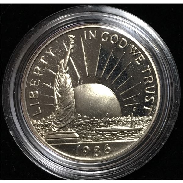 1986-S 50C Statue of Liberty Commemorative Half Dollar Proof