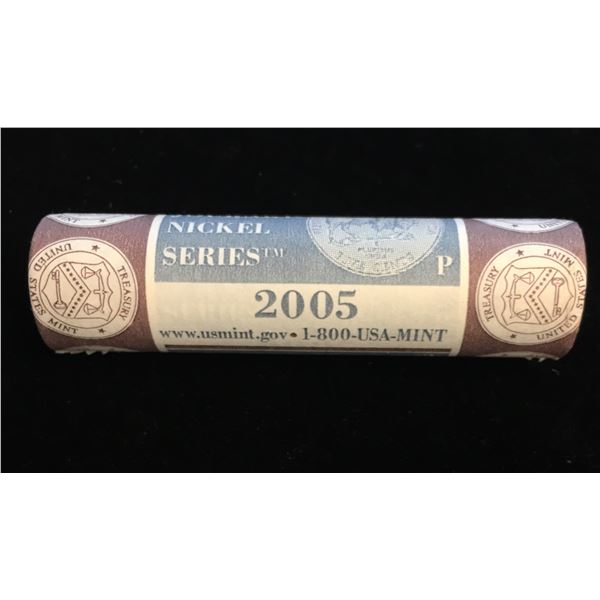2005-P Bison Jefferson Nickels US Mint Roll of 40
