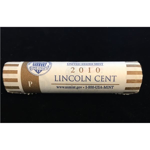 2010-P Lincoln Cents US Mint Roll of 50