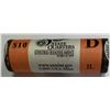 Image 1 : 2003-D Illinois State Quarter US Mint Wrapped BU Roll