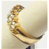 Image 2 : 14k Ladies Yellow Gold Moisonite