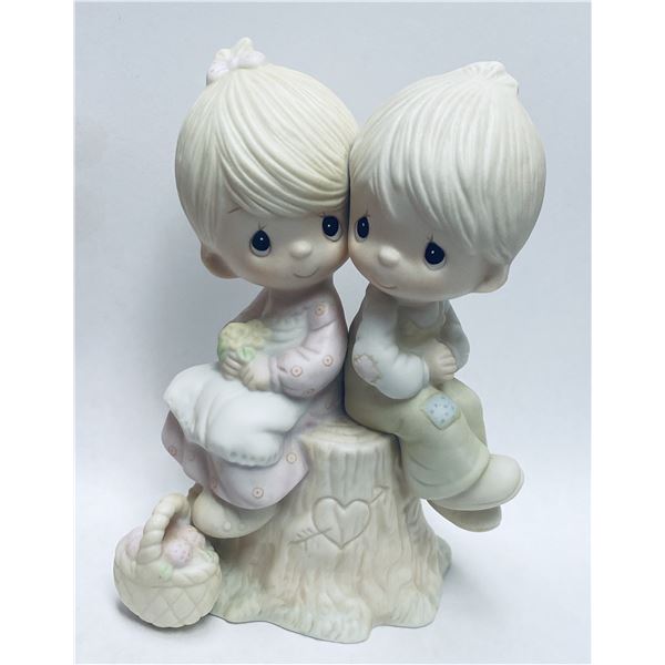 1976 Jonathan & David Figurine Precious Moments Love One Another E-1376