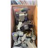Image 2 : BOX OF AUTOMATIC HOSE FAUCET VALVES, SECURITY LIGHTING, STEP DOWN TRANSFORMER