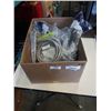 Image 1 : BOX OF AS NEW BRAIDED WASHER HOSES AND DRYER DUCT HOSES
