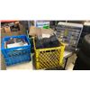 Image 1 : 2 CRATES OF HARDWARE FASTENERS AND CRATE OF CAULK