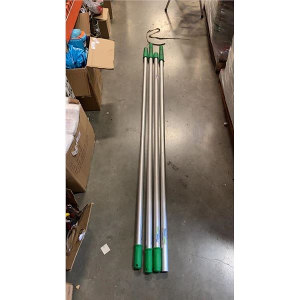 Four extender poles