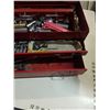 Image 3 : SEARS CRAFTSMAN TOOLBOX WITH CONTENTS - SOCKETS AND SOCKET WRENCHES