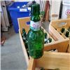 Image 8 : 3 WOOD CRATES OF GREEN RESEALABLE WINE BOTTLES
