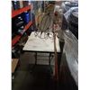 Image 1 : CANDLE HOLDER CHANDELIER AND VINTAGE POLE PRUNER