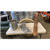 Image 1 : GALVANIZED WASH PAIL, SPEED WASHER, LAUNDRY RACK AND SOCK HANGERS