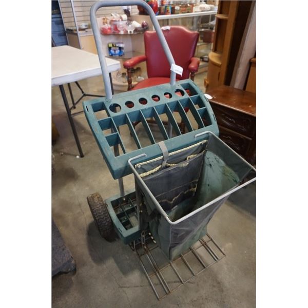 2 WHEEL GARDEN TOOL CART