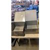 Image 3 : 2 METAL STORAGE BOXES, SPRAYER AND HEATER