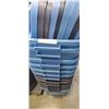 Image 4 : Stack of storage totes and lids