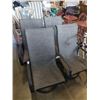 Image 1 : TABLE 4 SWIVEL PATIO CHAIRS AND OVAL GLADS TOP PATIO TABLE