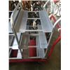 Image 2 : 2 TIER ALUMINUM TOTE CART