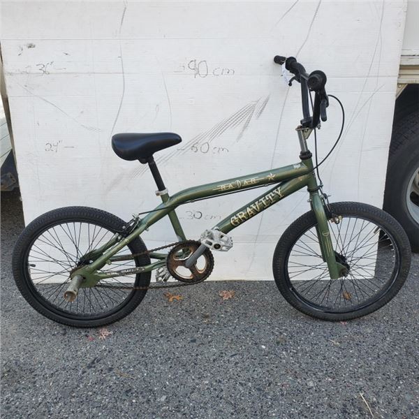 GREEN GRAVITY BMX BIKE