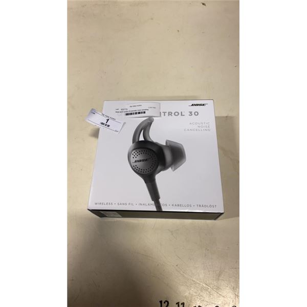 Bose quiet control 30 acoustic noise canceling earbuds tested and working