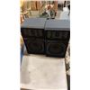 Image 2 : PAIR OF TOSHIBA SPEAKERS AND TRAY OF CDS