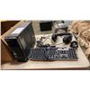 Image 1 : ACER TOWER WITH WINDOWS 10 UPDATE, NO PASSWORD 640 GB HDD 3GB DDR3 RAM WITH MONITOR, KEYBOARD AND MO