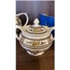 Image 4 : BURLSEM TEAPOT, CREAM AND SUGAR AND OTHER BOAT DISHES