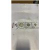 Image 1 : 3 USA SILVER COINS 50 CENT, 25 CENT, 10 CENT - ALL .900 SILVER