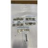 Image 1 : 1968 SILVER COINS - 6 QUARTERS AND 9 DIMES