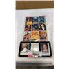 Image 1 : 3 AUTOGRAPHED MOVIE STARCARDS AND 9 EARLY POP STAR CARDS - MADONNA, JIMI HENDRIX